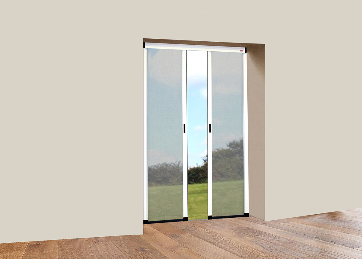 Mosquitera Oruga Doble