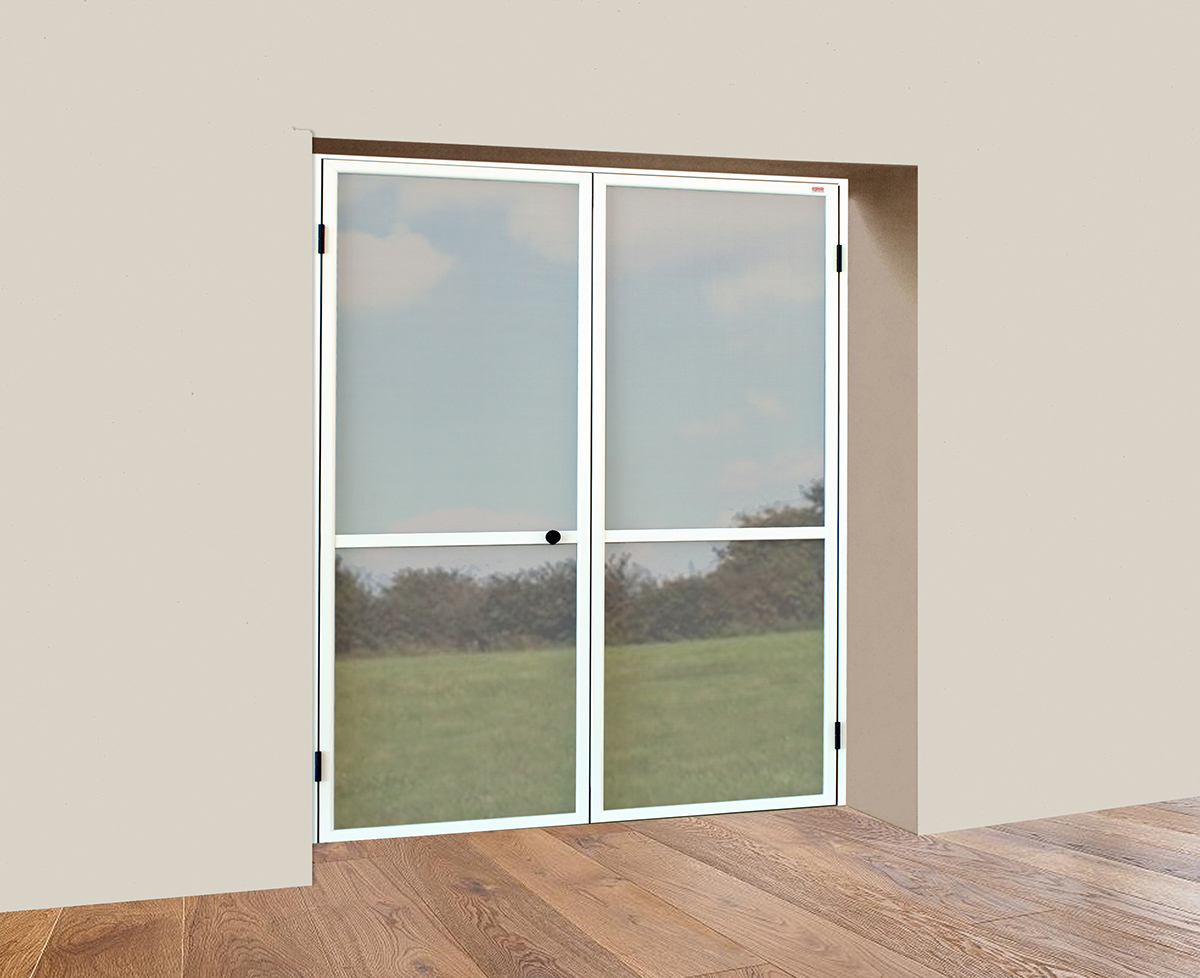 Porta Practicable Doble amb marc i frontisses